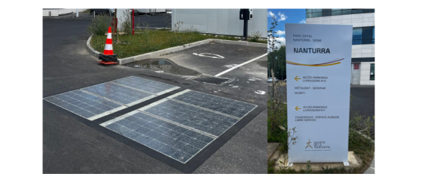 Sanfte Mobilität: Wattway stattet einen solarbetriebenen Fahrradladepunkt in Nanterre aus
