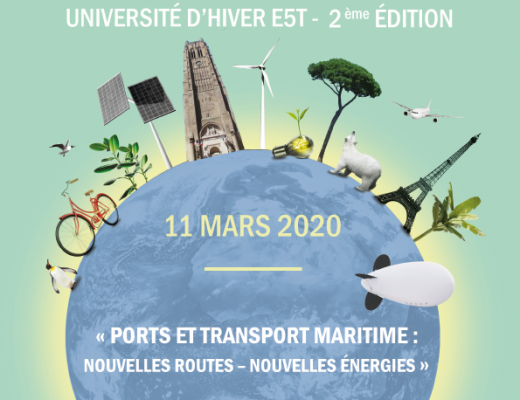 Université d'hiver E5T - Ports et transport maritime : nouvelles routes, nouvelles énergies